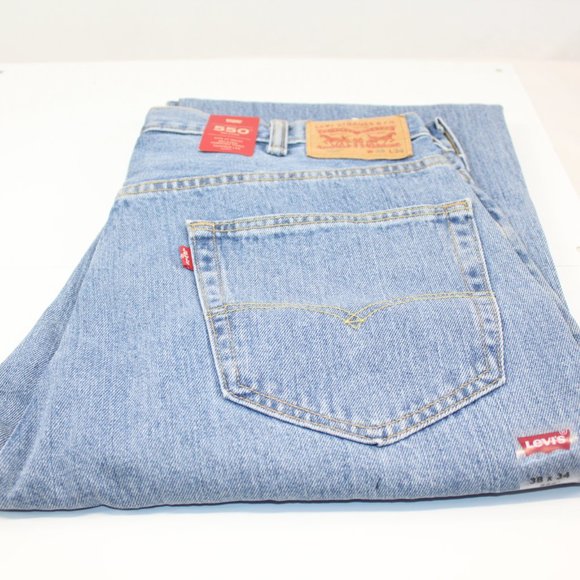 NEW Levi's Red Tag 550 Relaxed 38x34 - Picture 2 of 12
